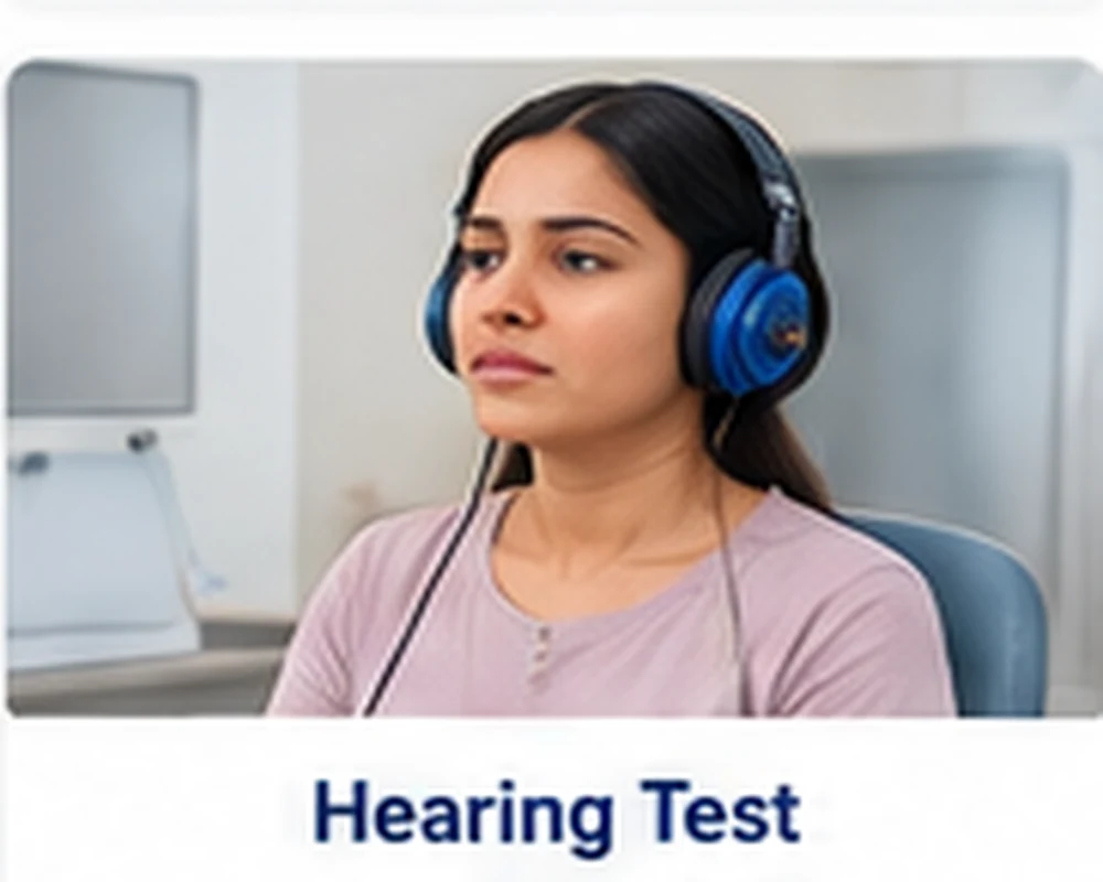 Hearing test (audiometry)